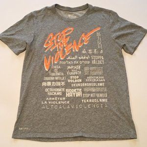 Nike “Stop The Violence” Graphic Dri-Fit Tee